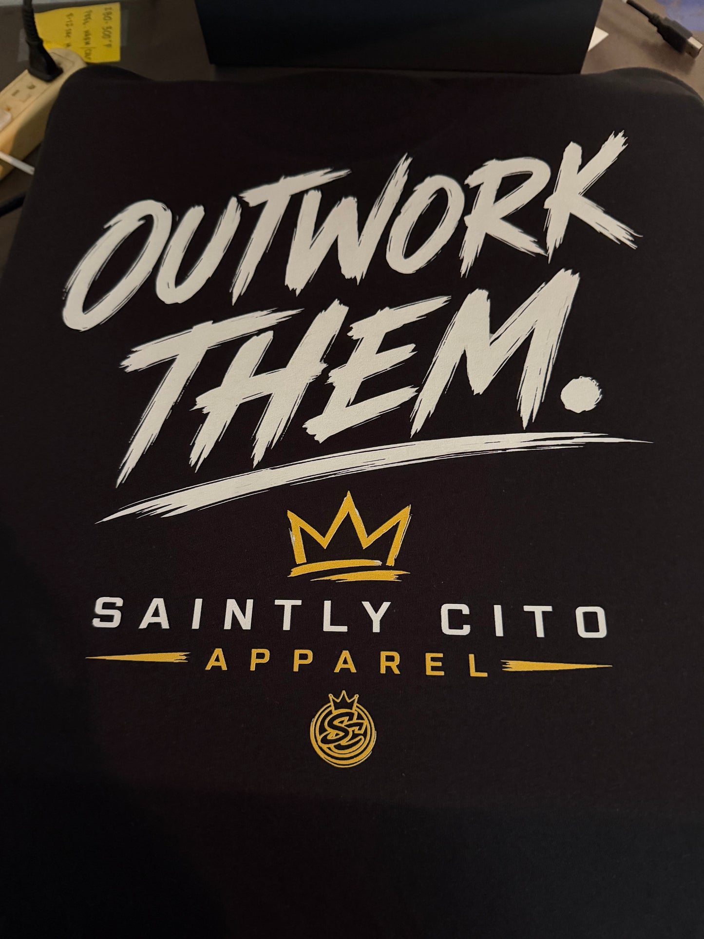 Outwork Them tee