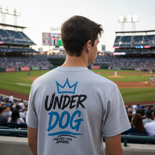 Under Dog Tee - Saintly Cito Apparel - Wear your mindset