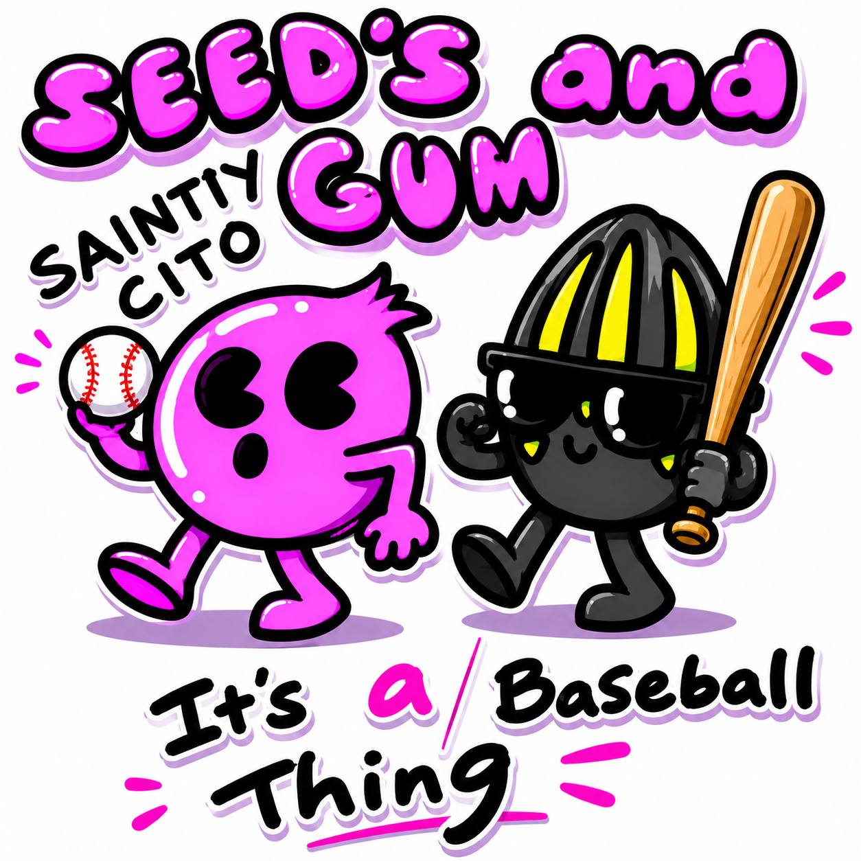 Seeds and Gum- Tshirt