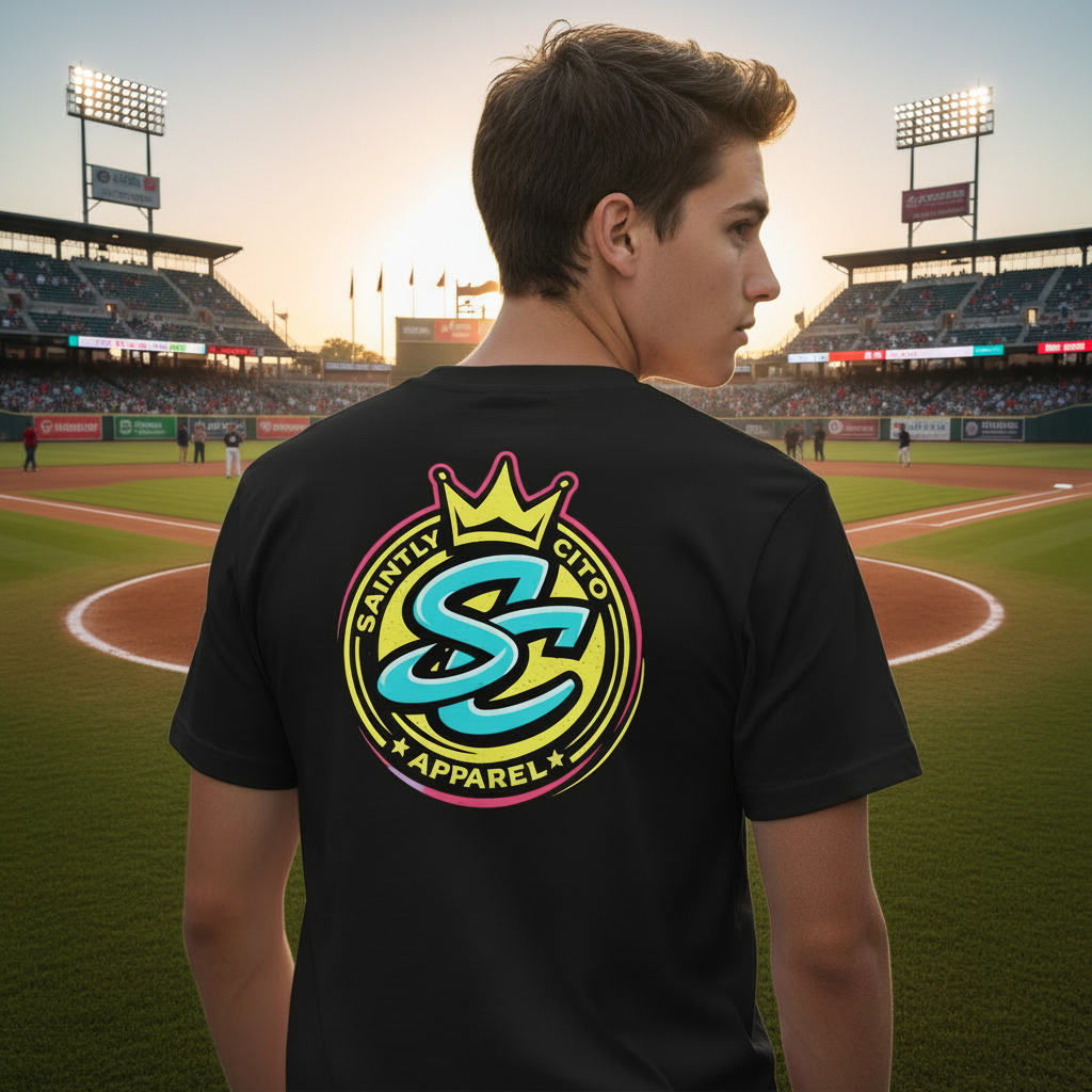 Saintly Cito Neon Crown Tee