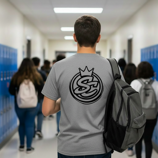 SC Crown Logo Tee – Signature Back Print