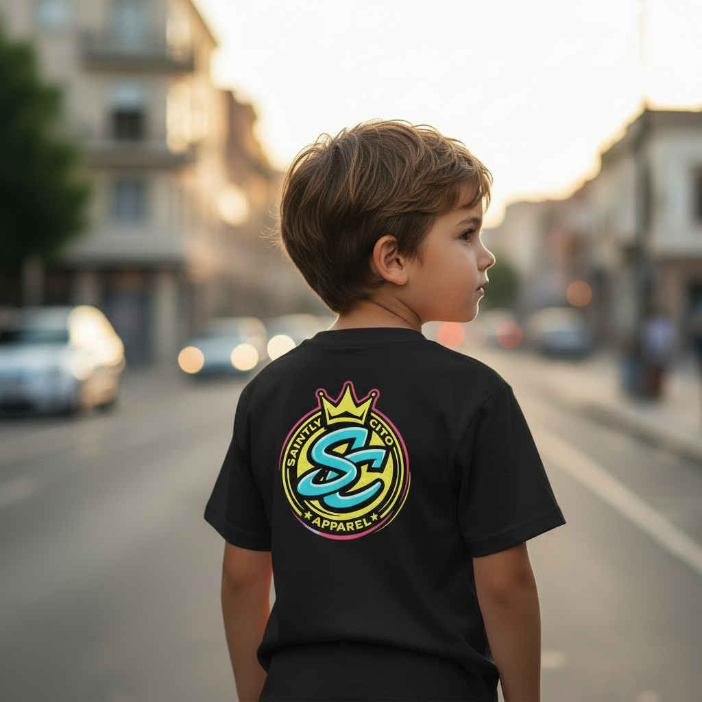 Saintly Cito Neon Crown Tee