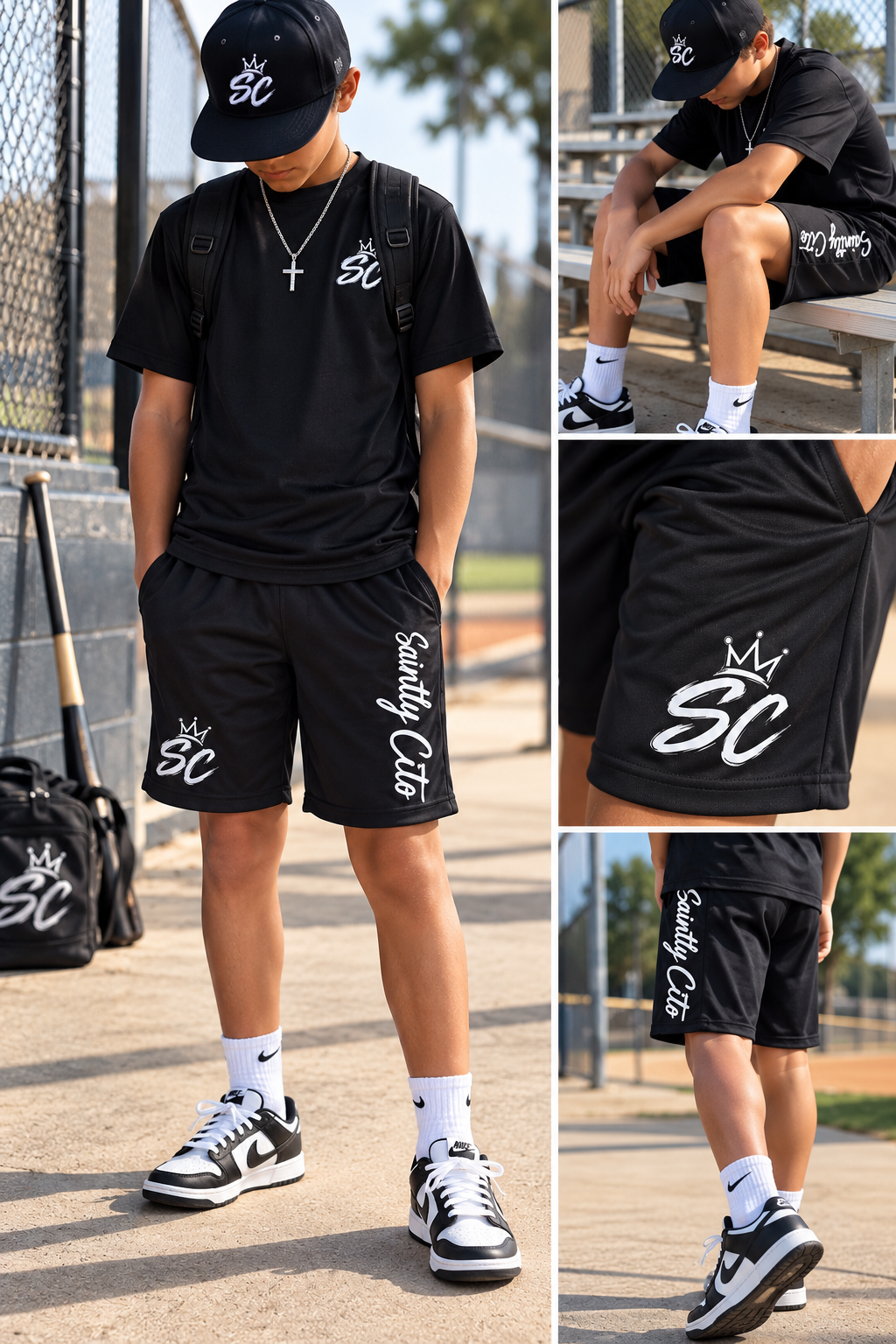 Saintly Cito Performance Shorts