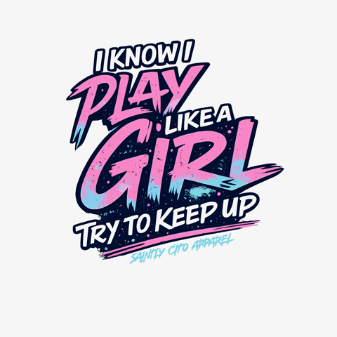 Try to Keep up- Tee