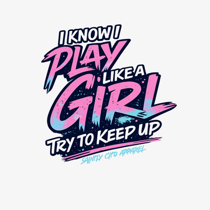 Try to Keep up- Tee