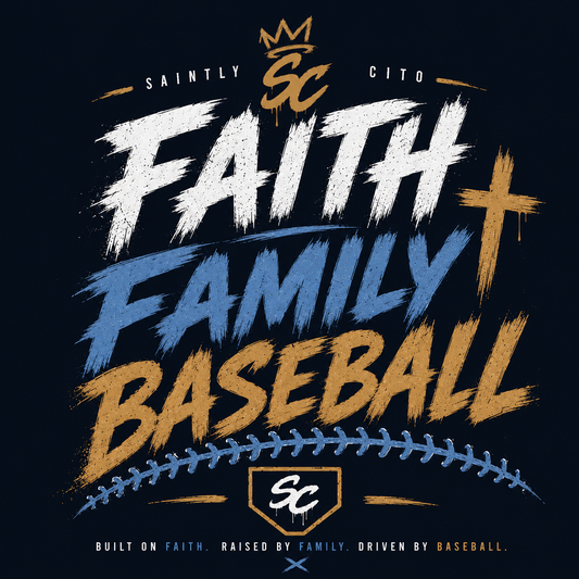 Faith Family Baseball tee