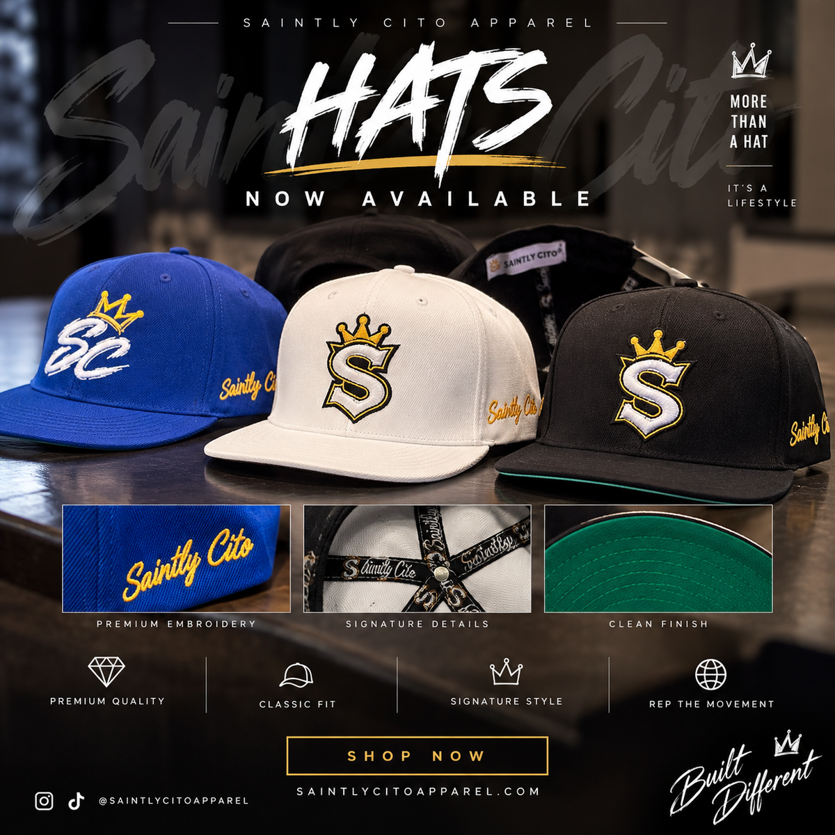 Saintly Cito Premium Snapbacks
