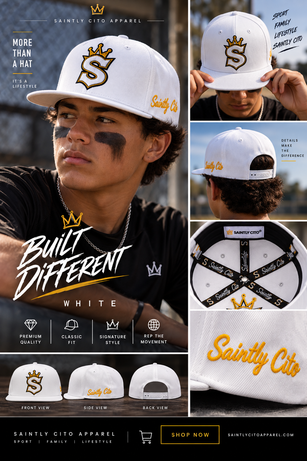 Saintly Cito Premium Snapbacks