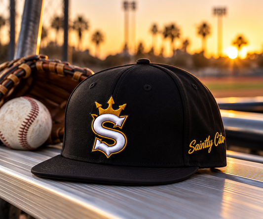 Saintly Cito Premium Snapback - Black